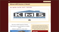 Desktop Screenshot of kms-rentals.com
